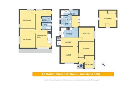 Photo of property in 27 Hutton Street, Otahuhu, Auckland, 1062