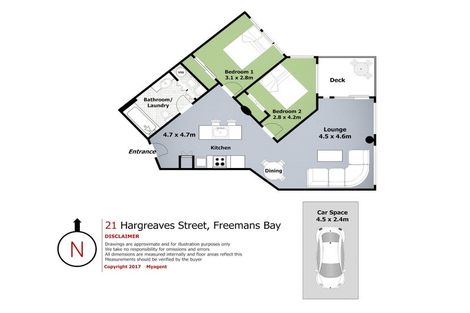 Photo of property in 2c/21 Hargreaves Street, Auckland Central, Auckland, 1011