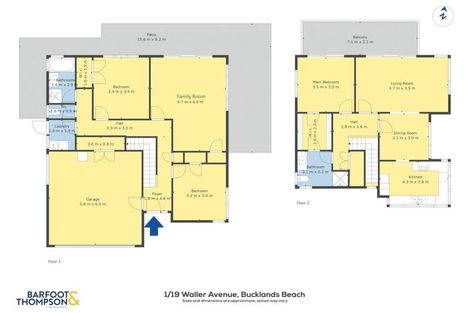 Photo of property in 1/19 Waller Avenue, Bucklands Beach, Auckland, 2012