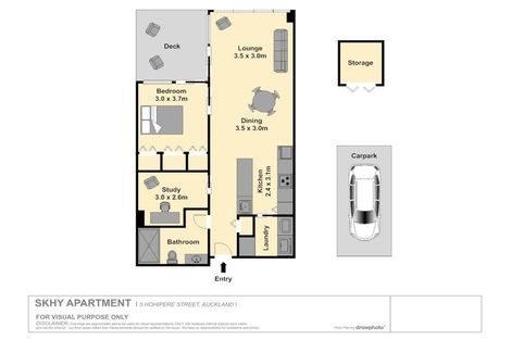 Photo of property in 1002/5 Hohipere Street, Grafton, Auckland, 1010