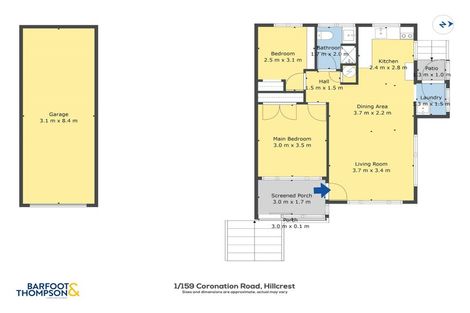 Photo of property in 1/159 Coronation Road, Hillcrest, Auckland, 0627