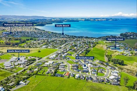 Photo of property in 8 Torokaha Lane, Snells Beach, 0920