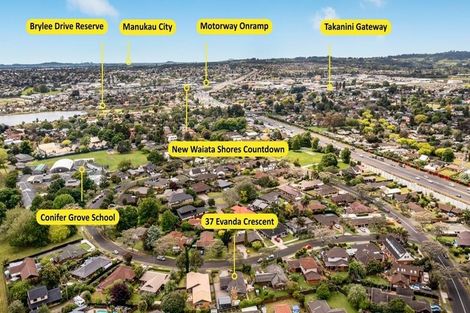 Photo of property in 37 Evanda Crescent, Conifer Grove, Takanini, 2112