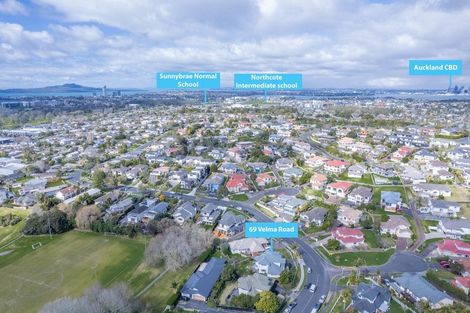 Photo of property in 69 Velma Road, Hillcrest, Auckland, 0627