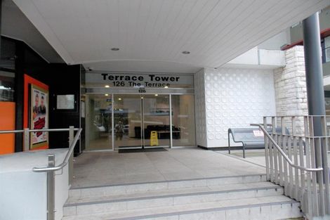 Photo of property in Terrace Tower Apartments, 1/126 The Terrace, Wellington Central, Wellington, 6011