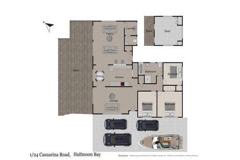 Photo of property in 1/24 Casuarina Road, Half Moon Bay, Auckland, 2012