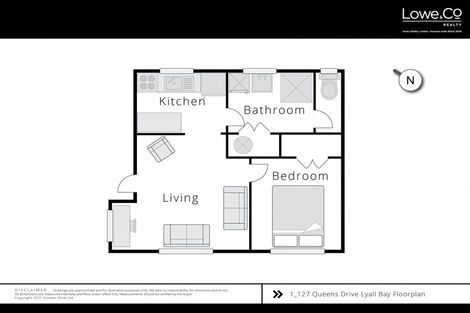 Photo of property in 1/127 Queens Drive, Lyall Bay, Wellington, 6022