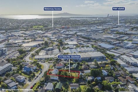 Photo of property in 21 View Road, Glenfield, Auckland, 0627