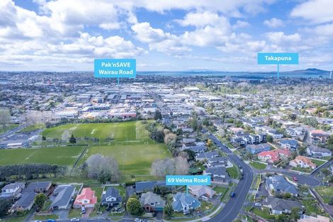 Photo of property in 69 Velma Road, Hillcrest, Auckland, 0627
