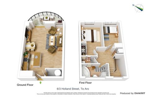 Photo of property in Hb Apartments, 6/3 Holland Street, Te Aro, Wellington, 6011