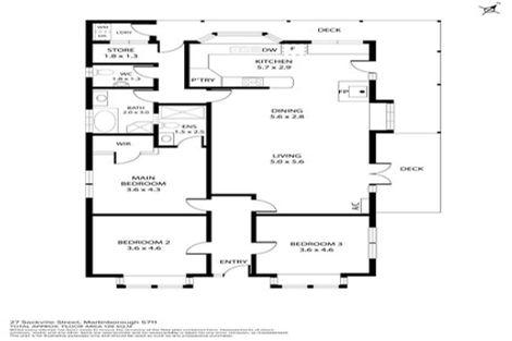 Photo of property in 27 Sackville Street, Martinborough, 5711
