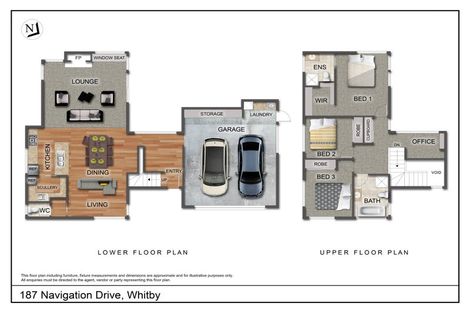 Photo of property in 187 Navigation Drive, Whitby, Porirua, 5024
