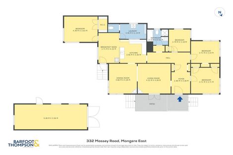 Photo of property in 332 Massey Road, Mangere East, Auckland, 2024