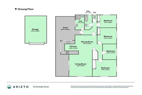 Photo of property in 65 Denbigh Street, Feilding, 4702