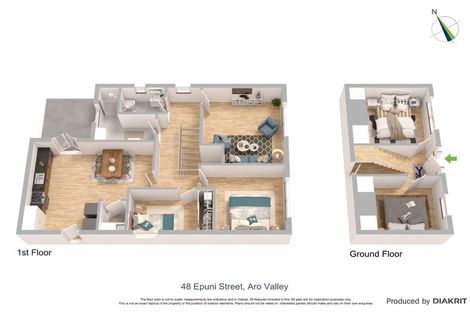 Photo of property in 48 Honiana Te Puni Street, Aro Valley, Wellington, 6021