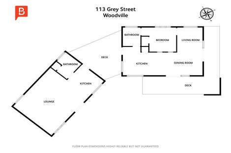 Photo of property in 113 Grey Street, Woodville, 4920