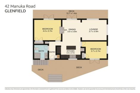 Photo of property in 1/42 Manuka Road, Glenfield, Auckland, 0629