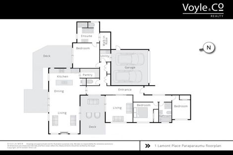 Photo of property in 1 Lamont Place, Waikanae, 5036