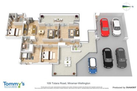 Photo of property in 109 Totara Road, Miramar, Wellington, 6022