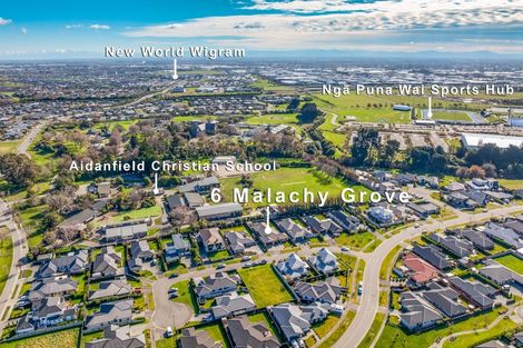 Photo of property in 6 Malachy Grove, Aidanfield, Christchurch, 8025