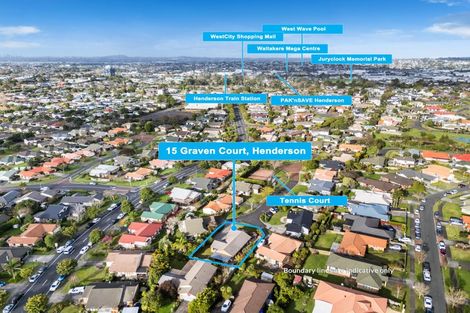 Photo of property in 15 Graven Court, Henderson, Auckland, 0612