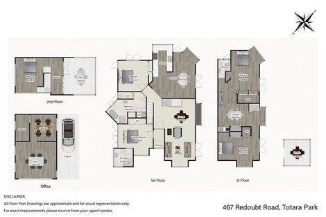 Photo of property in 467 Redoubt Road, Totara Park, Auckland, 2019