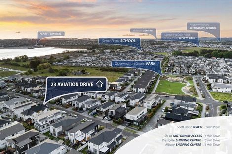 Photo of property in 23 Aviation Drive, Hobsonville, Auckland, 0616