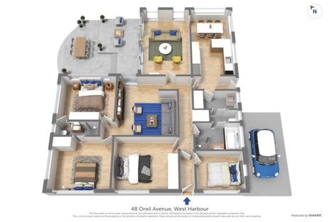 Photo of property in 48 Oreil Avenue, West Harbour, Auckland, 0618