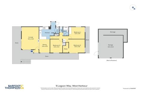 Photo of property in 5 Lagoon Way, West Harbour, Auckland, 0618