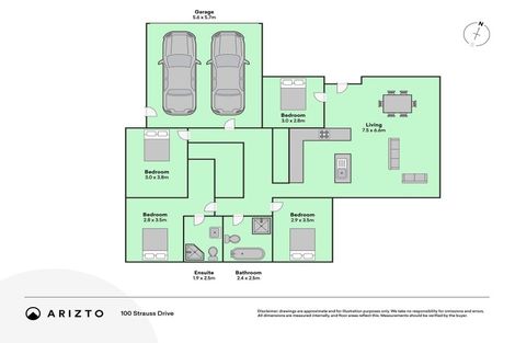 Photo of property in 100 Strauss Drive, Rolleston, 7614
