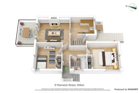 Photo of property in 6 Warwick Street, Wilton, Wellington, 6012