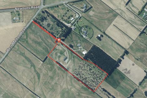 Photo of property in 260 West Melton Road, Rolleston, Christchurch, 7675