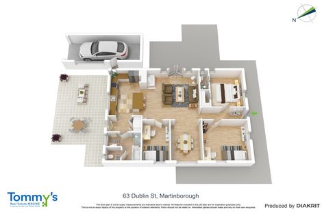 Photo of property in 63 Dublin Street, Martinborough, 5711