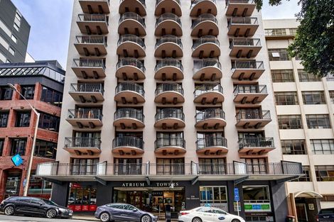 Photo of property in Atrium Towers, 4j/154 The Terrace, Wellington Central, Wellington, 6011