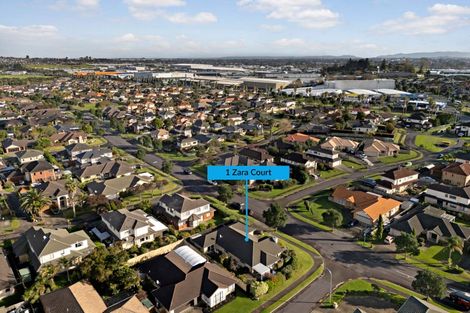 Photo of property in 1 Zara Court, Flat Bush, Auckland, 2016