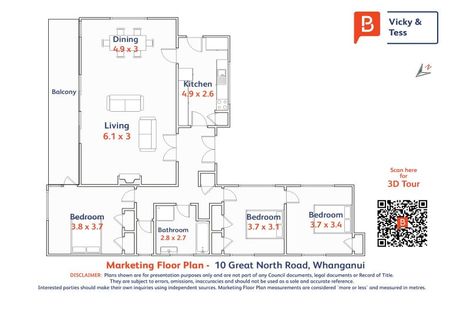 Photo of property in 10 Great North Road, Saint Johns Hill, Whanganui, 4500