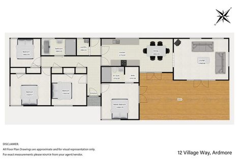 Photo of property in 12 Village Way, Ardmore, Papakura, 2582