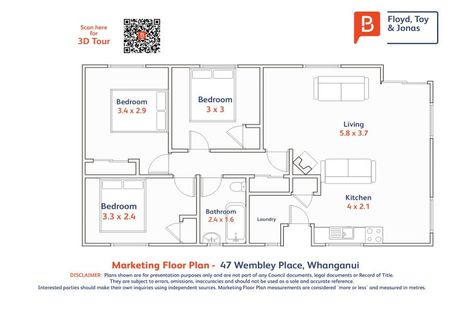 Photo of property in 47 Wembley Place, Whanganui East, Whanganui, 4500