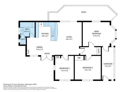 Photo of property in 18 Asquith Terrace, Brooklyn, Wellington, 6021