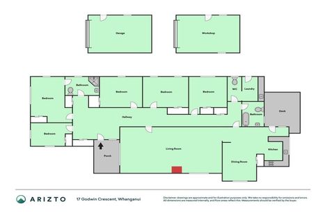 Photo of property in 17 Godwin Crescent, College Estate, Whanganui, 4500