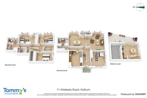 Photo of property in 11 Waiteata Road, Kelburn, Wellington, 6012