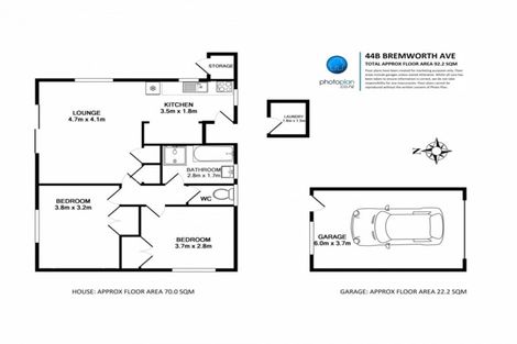 Photo of property in 44b Bremworth Avenue, Dinsdale, Hamilton, 3204