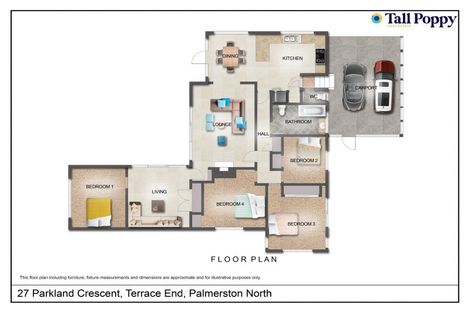 Photo of property in 27 Parkland Crescent, Terrace End, Palmerston North, 4410