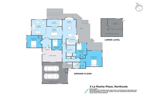 Photo of property in 3 La Roche Place, Northcote, Auckland, 0627