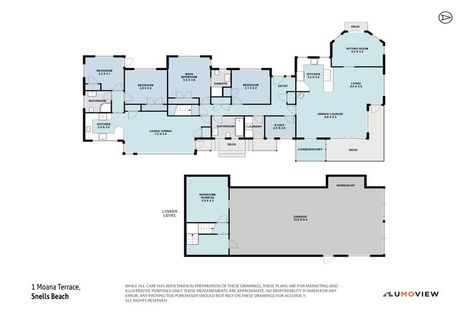 Photo of property in 1 Moana Terrace, Snells Beach, 0920