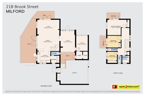 Photo of property in 2/21 Brook Street, Milford, Auckland, 0620