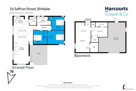 Photo of property in 16 Saffron Street, Birkdale, Auckland, 0626