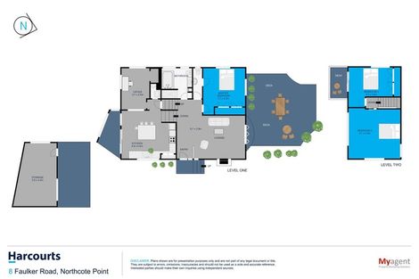 Photo of property in 8 Faulkner Road, Northcote Point, Auckland, 0627