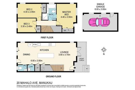 Photo of property in 20 Mahalo Avenue, Wiri, Auckland, 2104