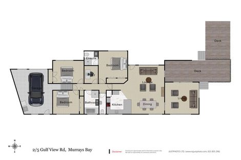 Photo of property in 1/5 Gulf View Road, Murrays Bay, Auckland, 0630